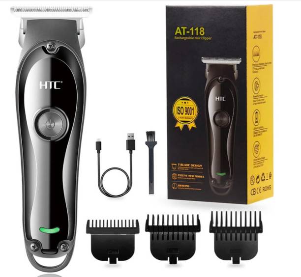 DIGICLAMBO AT-118 Professionals Trimmer And Haircut Rechargeable Beard And Trimmer 70 min Runtime 4 Length Settings