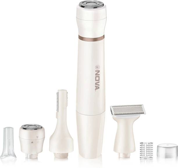 NOVA NLS 533 Facial Sensi-Trim Touch Fully Waterproof Trimmer 60 min  Runtime 2 Length Settings