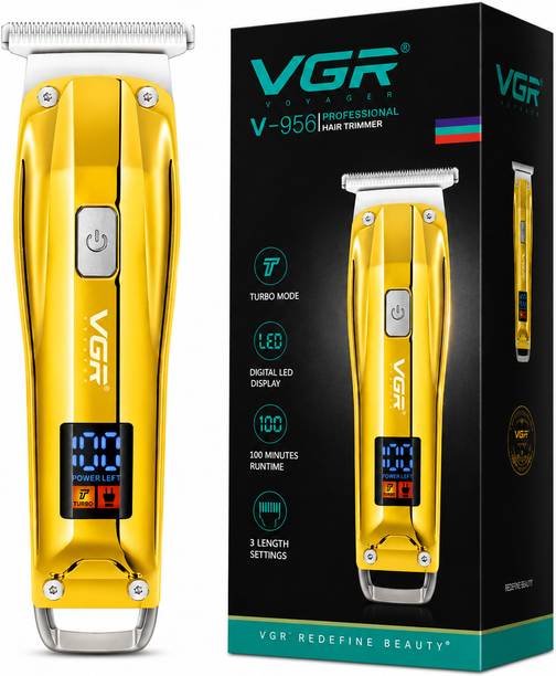 VGR V-956 Trimmer 100 min Runtime 3 Length Settings