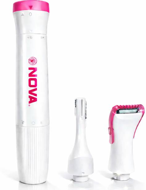 NOVA NLS 538 All in 1 Rechargeable Shaver Trimmer 60 min Runtime 2 Length Settings