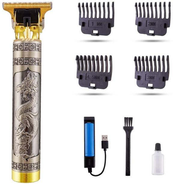 Luhao Dragon Professional Hair Clipper Fully Waterproof Trimmer 90 min Runtime Trimmer 90 min  Runtime 4 Length Settings