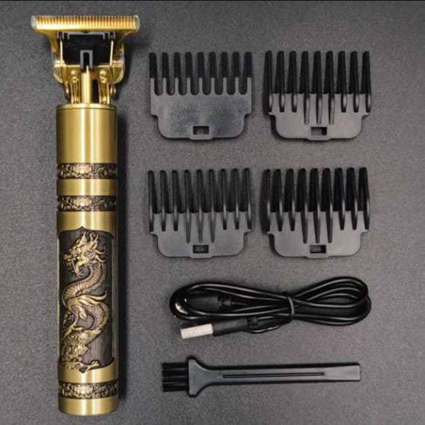 UZAN Professional Maxtop t99 Golden Metal Body Trimmer Haircut Grooming Kit N85 Shaver For Men, Women