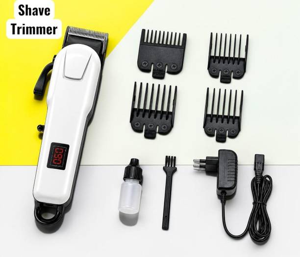 KEMMIE X149 Portable Electric Trimmer for Men Rechargeable Beard Hair Grooming Fully Waterproof Trimmer 240 min Runtime 4 Length Settings