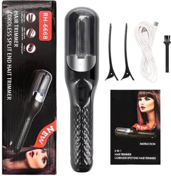 Prim Enterprise Split End Hair Trimmer Machine 2-1 Cordless Hair Straightener Split End Remover Trimmer 1 min Runtime 1 Length Settings