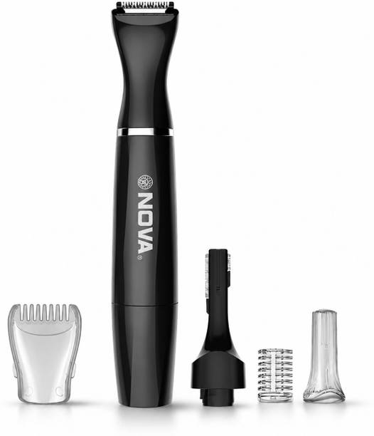 NOVA NLS 534 Sensi-Trim Touch Fully Waterproof Trimmer 120 min Runtime 4 Length Settings