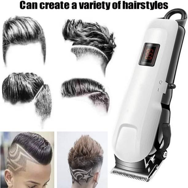 UZAN Rechargeable Hair Clipper Trimmer For Men With LED Smart Display Shaver For Men Shaver For Men