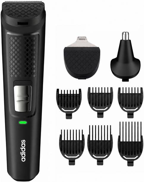 adidas Beard Trimmer for Men Fully Waterproof Trimmer 120 min Runtime 9 Length Settings