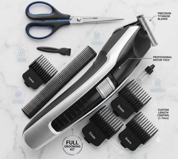 ValueShop 538 Professional Hair Cutting Shaving Classic Machine Beard Moustache Fully Waterproof Trimmer 120 min Runtime 4 Length Settings