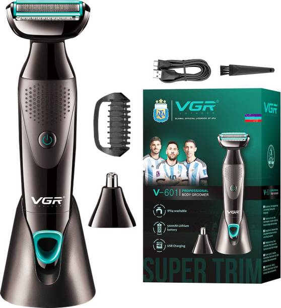VGR V-601 Professional Body Groomer 90 min  Runtime 1 Length Settings