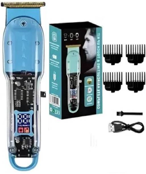 Trendy styler Trimmer Men, Hair Clipper, Electric Shaver for Beard, Hair, Mustache N24 Body Groomer 120 min  Runtime 4 Length Settings