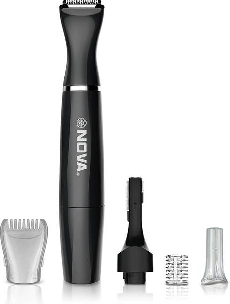 NOVA NLS 534 Sensi-Trim Touch Fully Waterproof Trimmer 120 min  Runtime 4 Length Settings