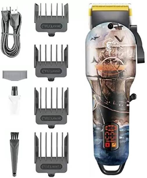 OXERPRO V689 Professional Rechargeable cordless Hair Clipper Trimmer 180 min  Runtime 4 Length Settings
