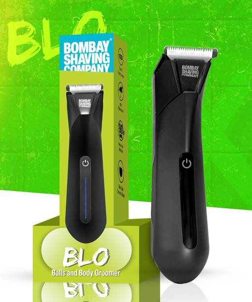 BOMBAY SHAVING COMPANY Blo Balls And Body Groomer-Groin Trimmer for men Fully Waterproof Trimmer 90 min Runtime 2 Length Settings
