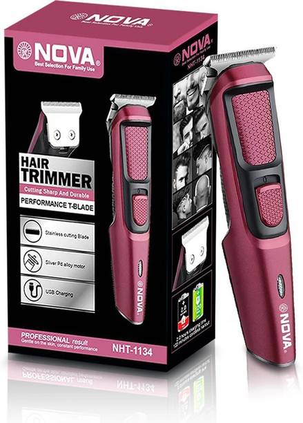 NOVA NHT 1134 Trimmer 120 min Runtime 4 Length Settings