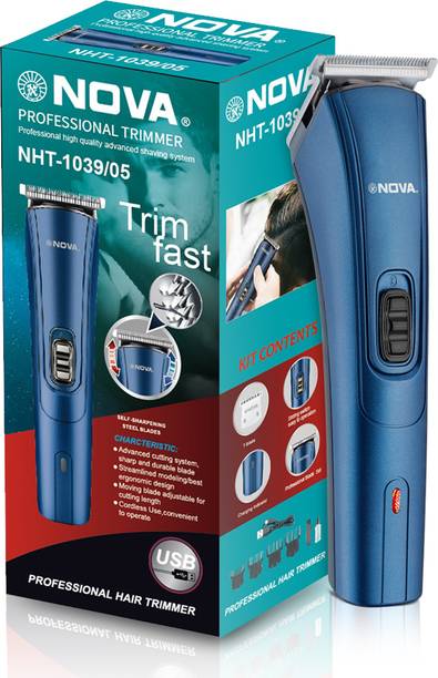 NOVA NHT 1039/05 USB Trimmer 45 min  Runtime 4 Length Settings