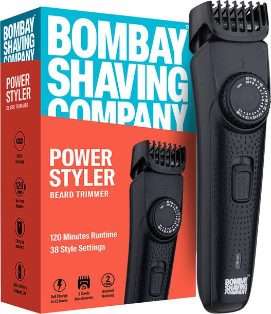 BOMBAY SHAVING COMPANY Beard Trimmer For Men Trimmer 120 mins  Runtime 38 Length Settings