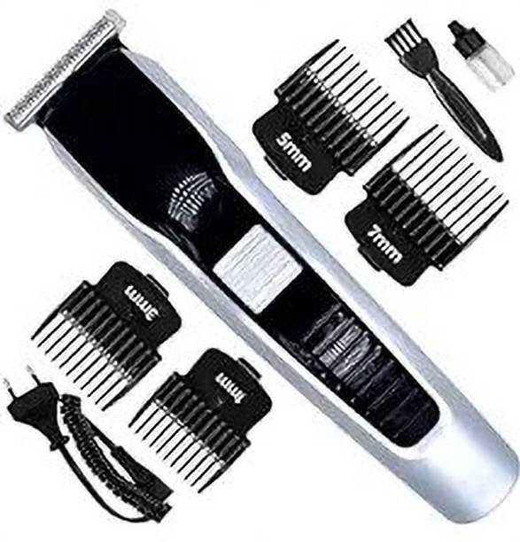 Nka Trimmer For men Built-in High Performance 0 mm Saving Device AT Trimmer 60 min  Runtime 4 Length Settings