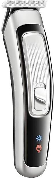 Kabeer enterprises AT-505 Popular Hair Trimmer Push Button Design Household Men Electric Cordless Trimmer 120 min Runtime 4 Length Settings