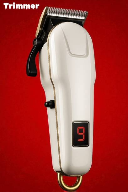 Nilesawar A179 Rechargeable Men’s Hair Clipper Cordless Adjustable Blades, Powerful Motor Fully Waterproof Trimmer 240 min  Runtime 4 Length Settings