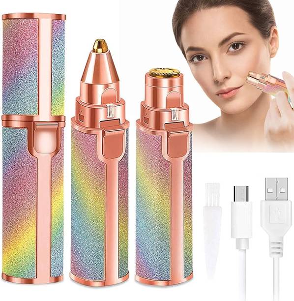 BLAWLESS 2 in 1 Women Face,Upper Lip,Remover Cordless 2in1 Eyebrow Shaver Cordless Epilator