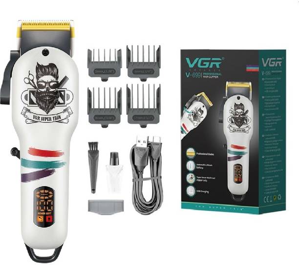 VGR V-699 Trimmer 180 min Runtime 4 Length Settings
