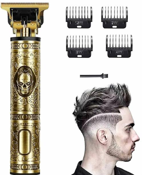 WAIKIL golden stainless steel hair trimmer Grooming Kit 120 min  Runtime 8 Length Settings