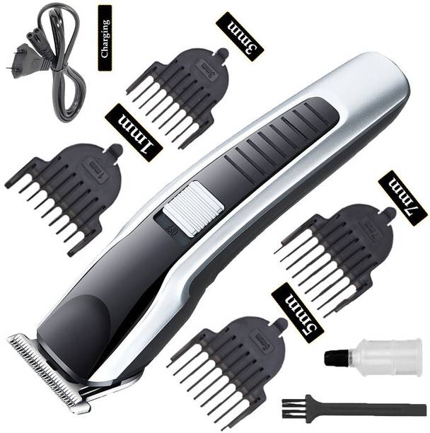 MynxeHTC Men Beard Professional Cordless Rechargeable Trimmer Hair Clippers for Men Hair Fully Waterproof Trimmer 45 min Runtime 4 Length Settings