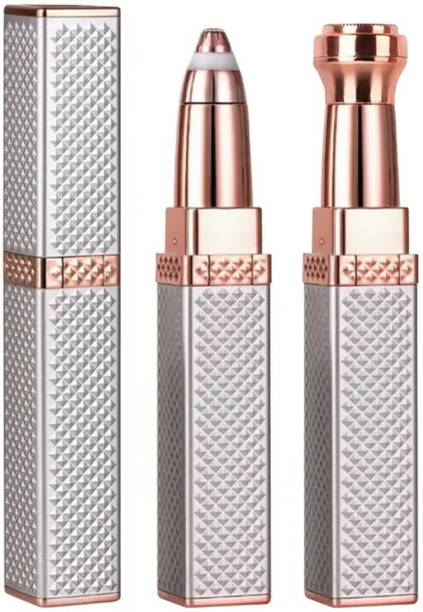 BELLIVINO 2 In 1 Eyebrow Machine For Women Face Lips Nose Hair Removal Fully Waterproof Body Groomer 90 min  Runtime 2 Length Settings
