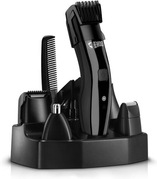 BEARDO Chrome Beast Grooming Kit Multipurpose, Full Body Groomer Trimmer 90 min Runtime 40 Length Settings