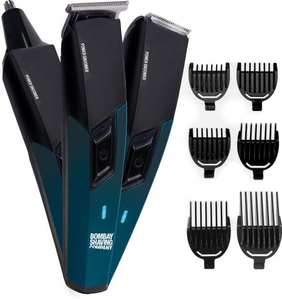 BOMBAY SHAVING COMPANY POWER GROOMER 11-IN-1 Trimmer 90 min  Runtime 3 Length Settings