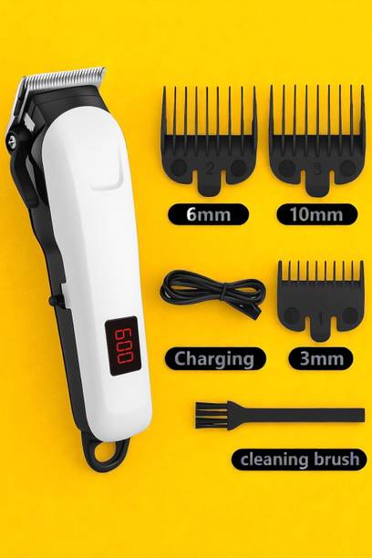 3BAAN X318 Cordless Hair Trimmer | Beard & Mustache Shaver with Long Battery Life Fully Waterproof Trimmer 240 min  Runtime 4 Length Settings