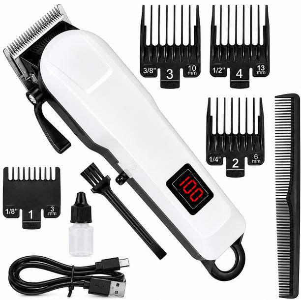 CLINLINSO 809 Professional Barber Trimmer | Digital Battery Display Shaver For Men