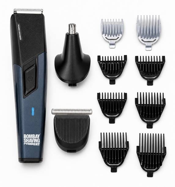 BOMBAY SHAVING COMPANY POWER GROOMER 11-IN-1 Fully Waterproof Trimmer 90 min Runtime 3 Length Settings