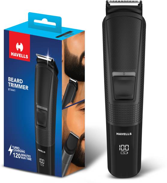 HAVELLS BT4441 Trimmer 120 min Runtime 9 Length Settings Black