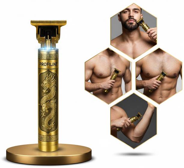Profiline Zero trimmer shaver :: shaving machine men :: trimmer men :: a 0.0mm Trimmer 60 min Runtime 3 Length Settings