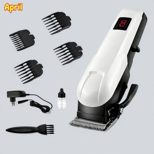 Crostal X174 Rechargeable Beard Trimmer for Men Hair Cutting Machine with Blades Fully Waterproof Trimmer 240 min  Runtime 4 Length Settings