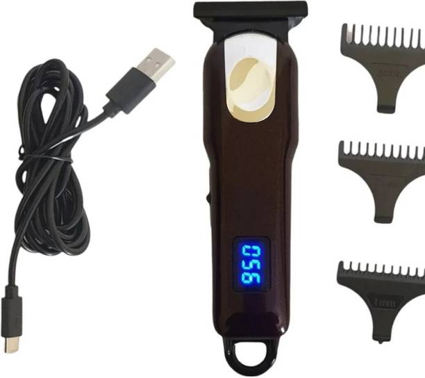 Geemy Hair trimmer gm.6662 clipper LED display indigreter degain Body Groomer 120 min  Runtime 4 Length Settings