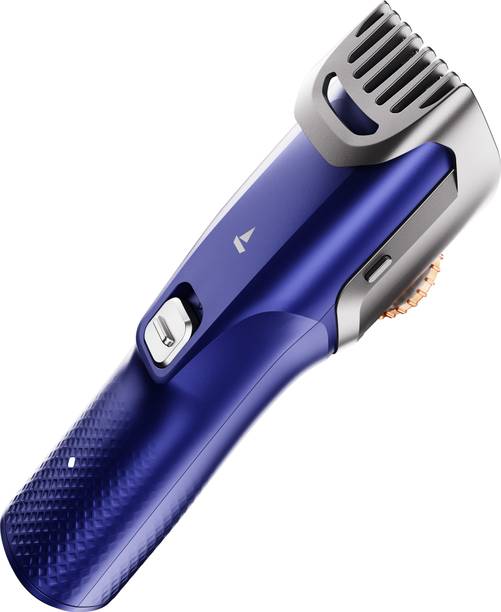 boAt Slazer S100, Fast Charge, Metallic Finish, Adjustable Comb, Beard Fully Waterproof Trimmer 300 Mins Runtime 22 Length Settings