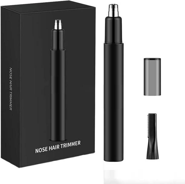 BIY ENTERPRISE Premium Nose Hair Trimmer for Men and Women 50 minute Runtime(Black) Trimmer 50 min  Runtime 0 Length Settings