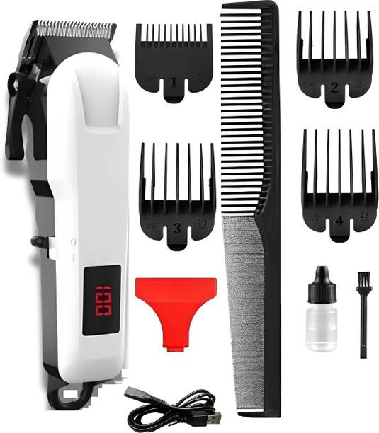 KEDARI maxtop 809 Shaver Trimmer Trimmer 240 min Runtime 5 Length Settings Fully Waterproof Trimmer 240 min  Runtime 7 Length Settings