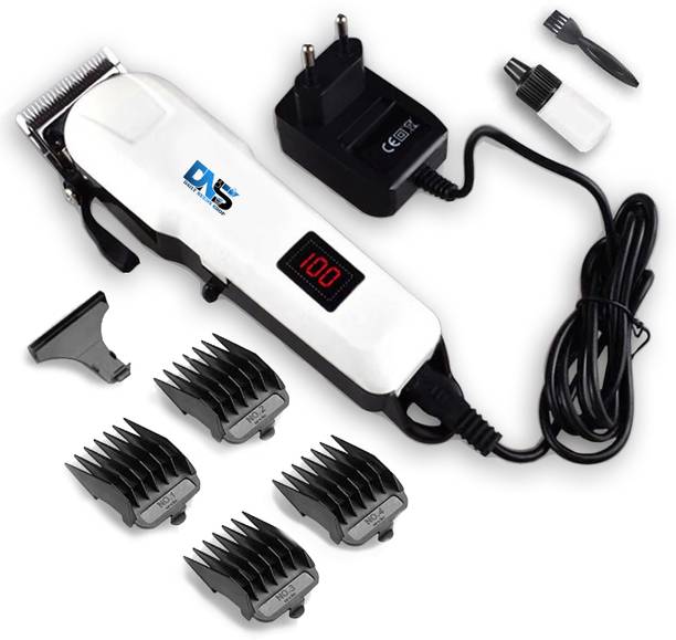 Daily Needs Shop Rechargeable Hair Trimmer/Shaver/Clippers For Men Salon LCD Display Trimmer 240 min Runtime 3 Length Settings