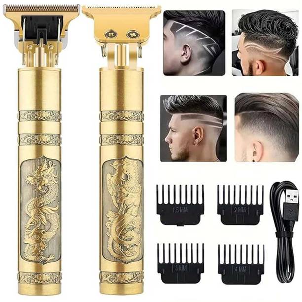 funkish Trimmer For Beard, Mustache, Haircut, Head and Body Hair Shaver For Men Trimmer 120 min  Runtime 4 Length Settings
