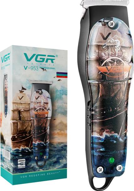 VGR V-953 Professional T-Blade Trimmer 120 min  Runtime 3 Length Settings