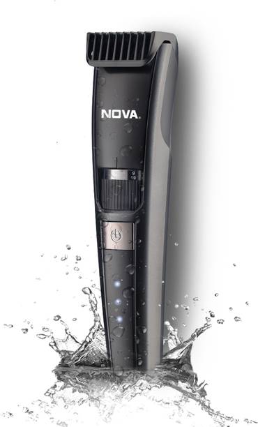 NOVA NHT 1058 Fully Waterproof Trimmer 200 min  Runtime 40 Length Settings