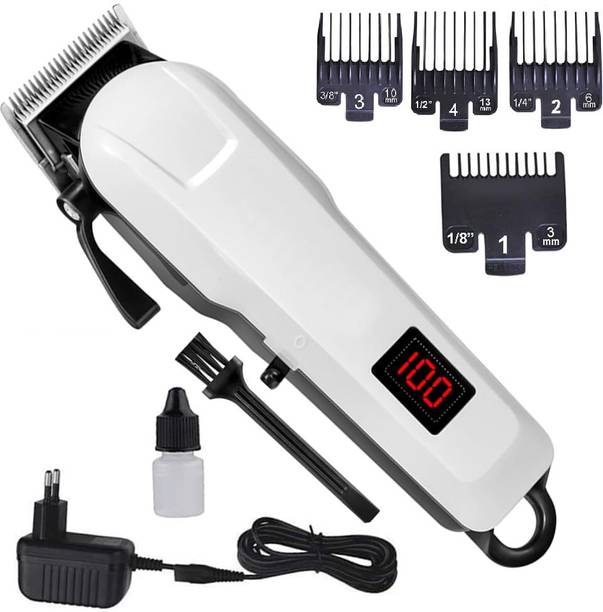 RACCOON Electric Haircut Beard Hair Clipper and Trimmer powerful hair cutting Machine Fully Waterproof Trimmer 210 min  Runtime 5 Length Settings