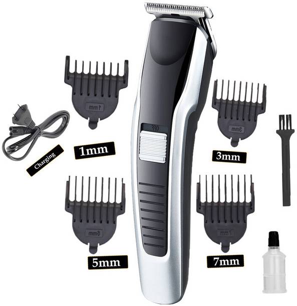 MynxeHTC Stainless steel precision-blades, suitable for hair, beard and mustache grooming Fully Waterproof Trimmer 45 min  Runtime 4 Length Settings