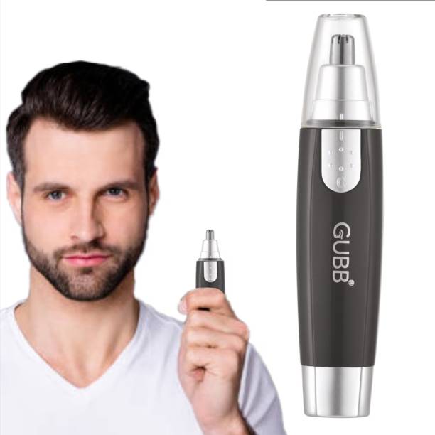 GUBB Pen Trimmer for Nose, Ear, Lips, Eyebrow & Facial Hair |Cordless|2 Yrs Warranty Trimmer 600 min  Runtime 9 Length Settings