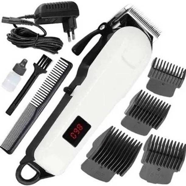 Zeno volt 809a Rechargeable Cordless Hair Clipper Trimmer Men Fully Waterproof Trimmer Trimmer 120 min  Runtime 4 Length Settings