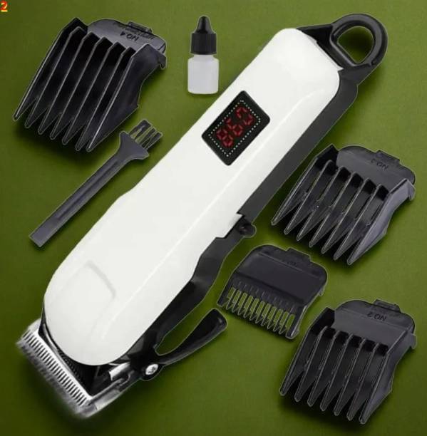 BAYEEN A291 M809T Rechargeable Hair Trimmer Most Powerful Motor & Adjustable Blade Fully Waterproof Trimmer 140 min  Runtime 4 Length Settings