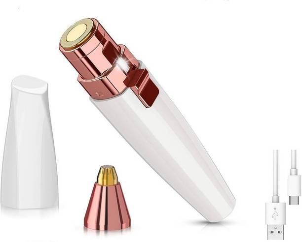 ziup 2 In 1 Eyebrow Trimmer and Painless Hair Remover women Face, Lips Trimmer 20 min  Runtime 1 Length Settings